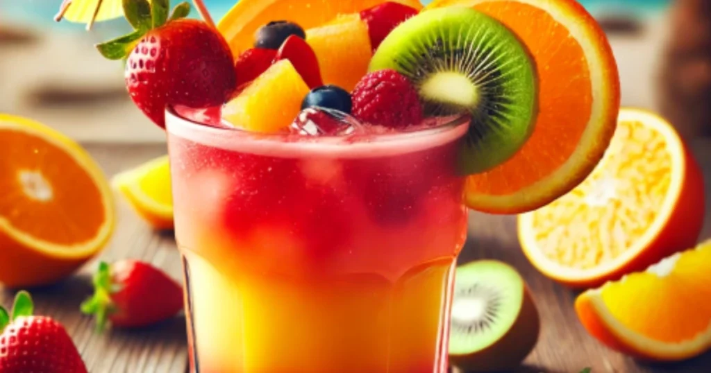 Tropical Fruit Mocktail