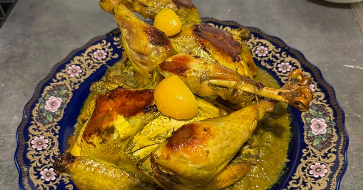 Moroccan Chicken with Preserved Lemons and Olives