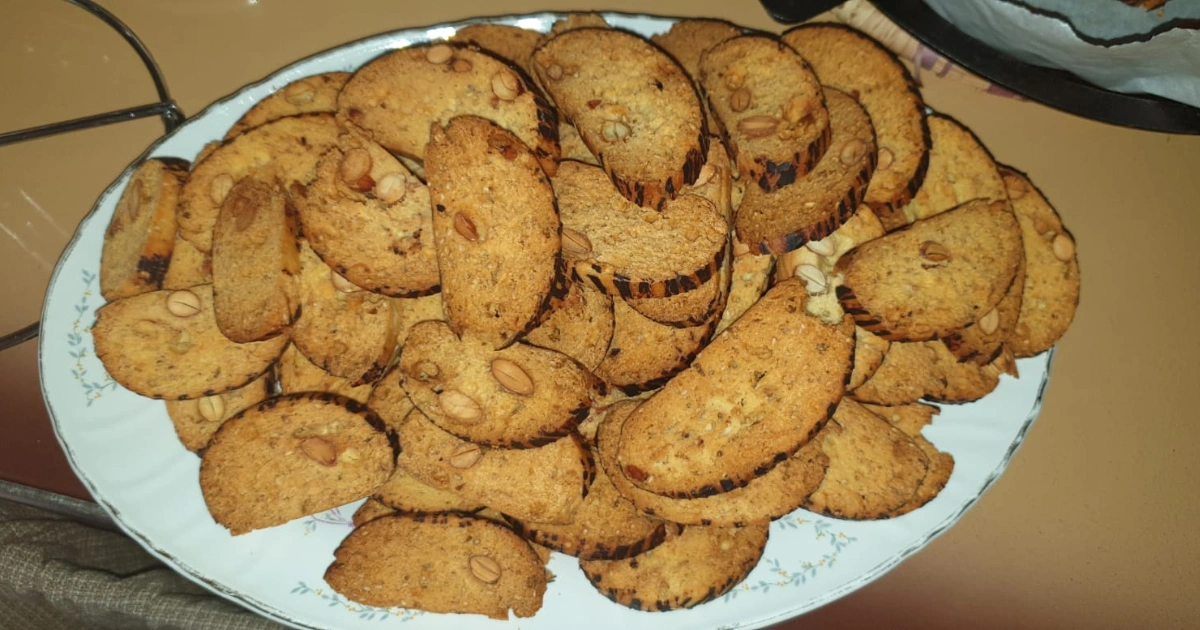 Moroccan Fekkas with Almonds and Pine Nuts