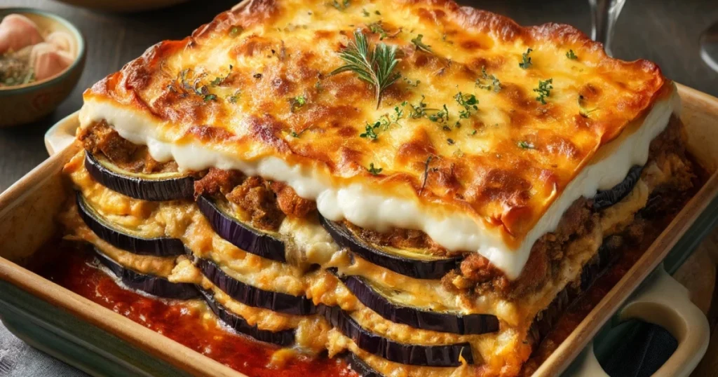 Authentic Greek Moussaka Recipe: A Deliciously Layered Eggplant Casserole