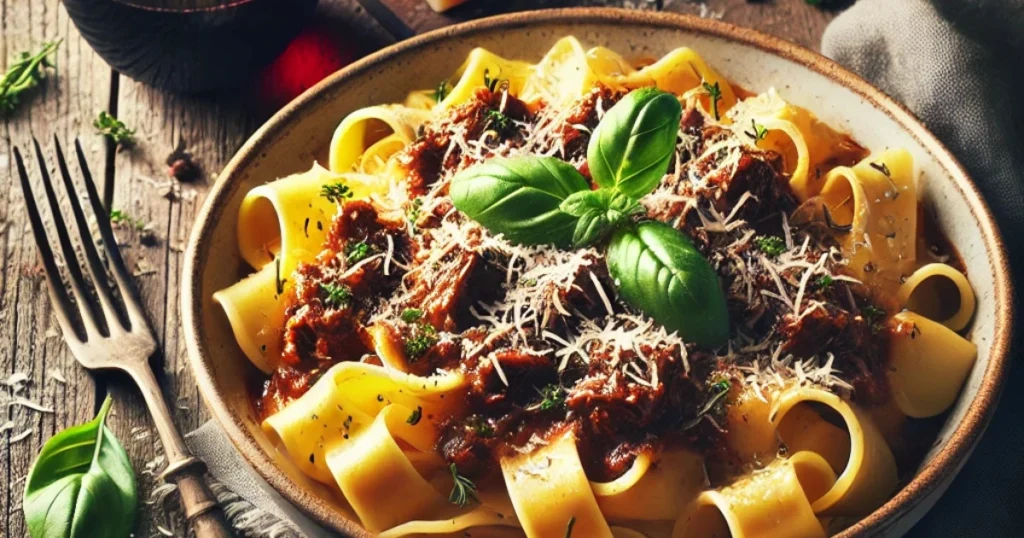 Slow-Cooked Beef Ragu with Pappardelle: A Hearty Weekend Recipe