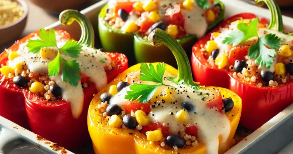 Vegetarian Stuffed Bell Peppers