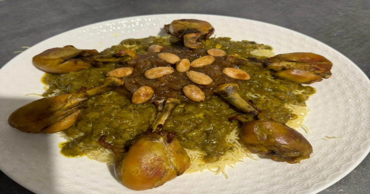 Saffa with steamed vermicelli