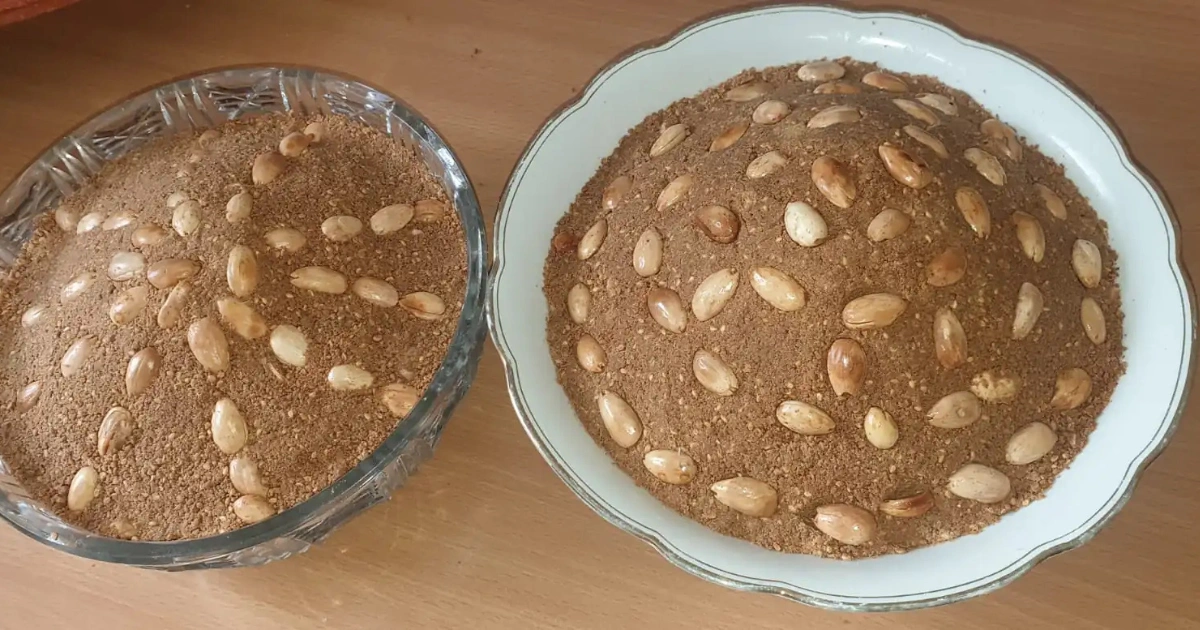 Sellou: Traditional Moroccan dessert