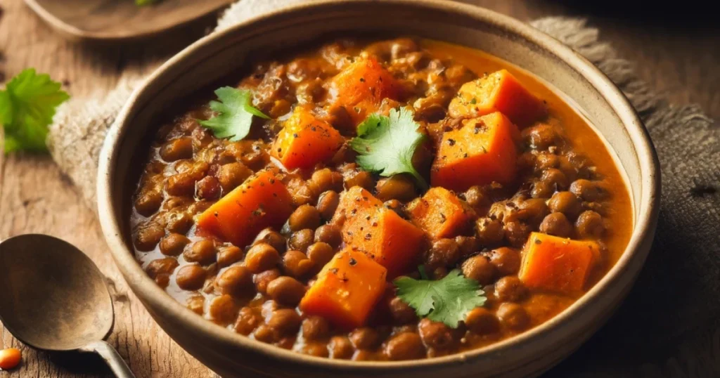 Lentil and Sweet Potato Curry