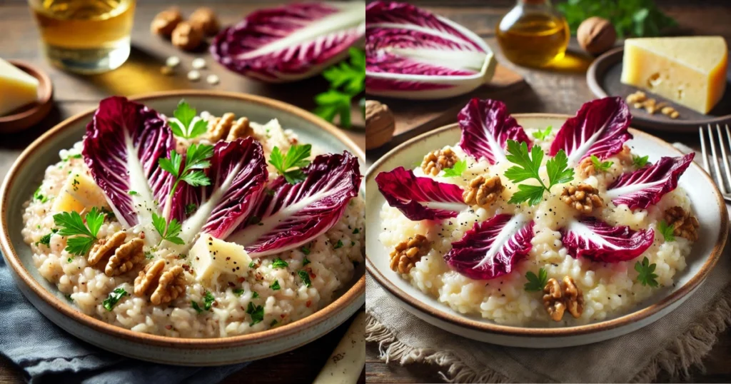 Title: Risotto al Radicchio e Taleggio: A Creamy Italian Delight