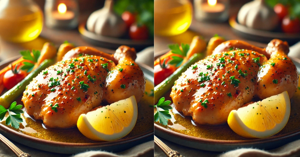 One-Pan Lemon Garlic Chicken