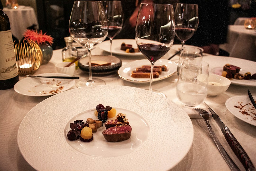 Illustrative dining table, not a photograph of The Garden Table