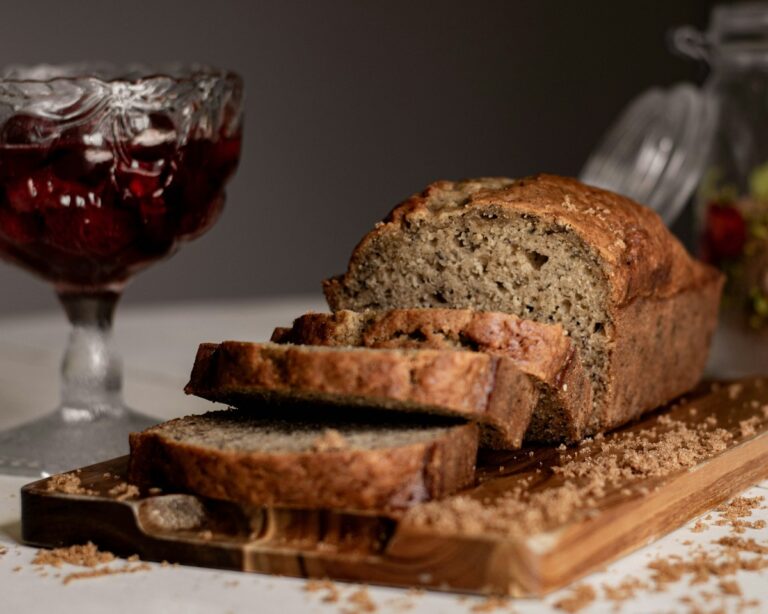 Easy Banana Bread with Ripe Bananas