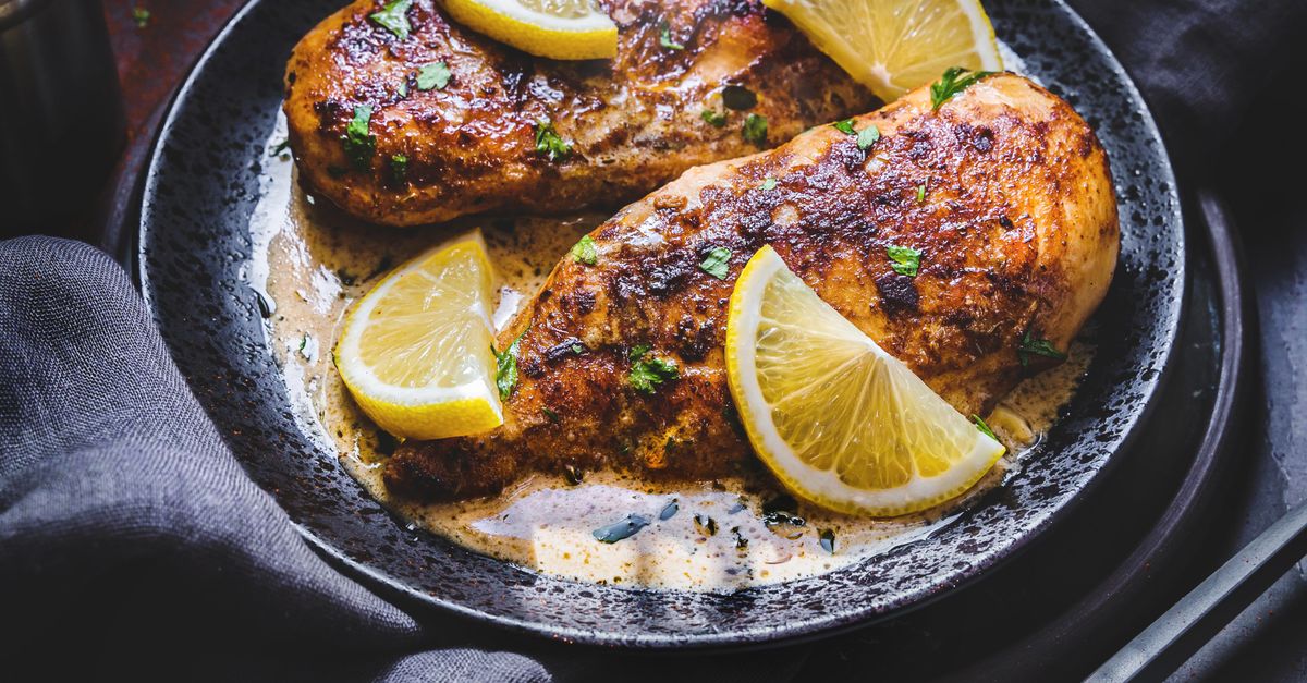 One-Pan Lemon Garlic Chicken